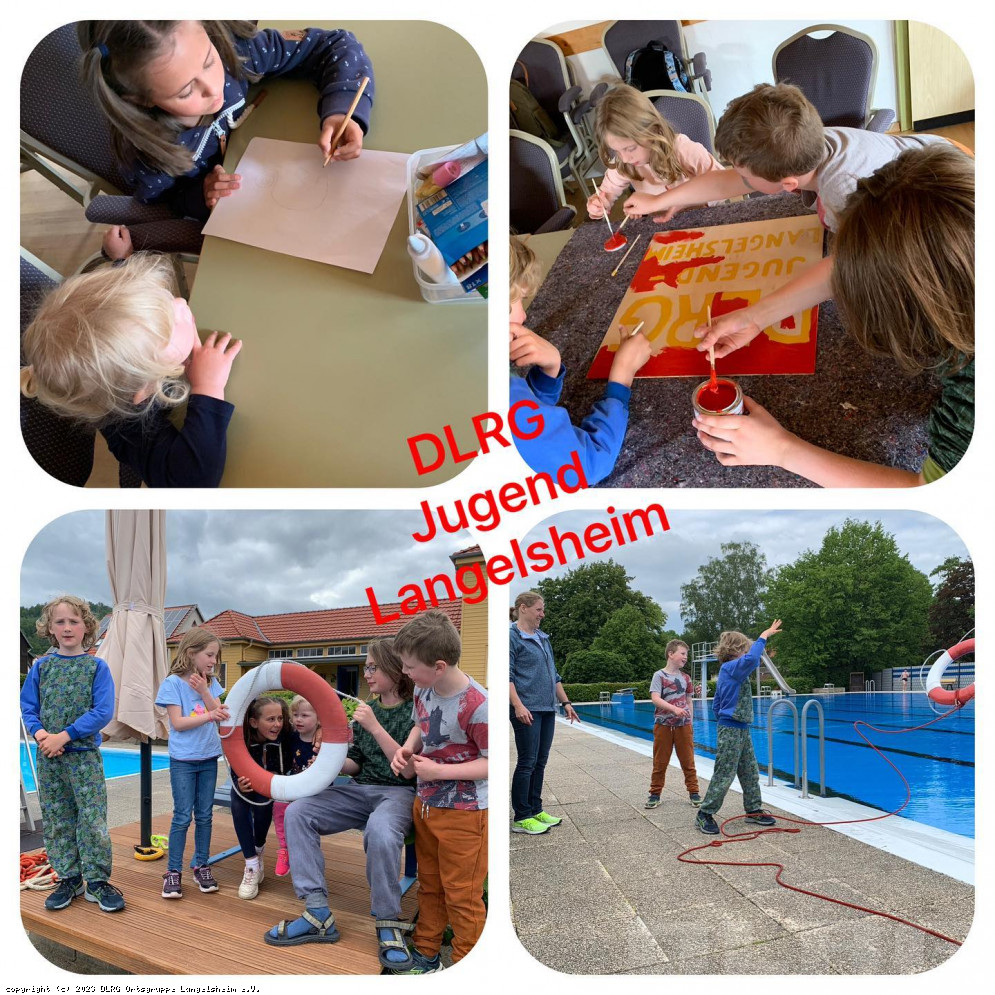 Verschiedene Aktionen der Kinder- und Jugendgruppe DLRG Langelsheim